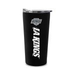 Rico Industries NHL Hockey Los Angeles Kings 18oz Soft Touch, Easy Grip Tumbler