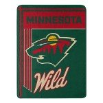 NORTHWEST NHL Officially Licensed Minnesota Wild 46" x 60" Microfiber Throw Blanket