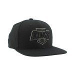 ZHATS Standard NHL Officially Licensed Adjustable Snapback Hat Flat Bill Z11 Black Element, One Size