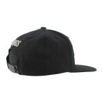 ZHATS Standard NHL Officially Licensed Adjustable Snapback Hat Flat Bill Z11 Black Element, One Size