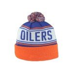 ZHATS Standard NHL Officially Licensed Beanie Pom Finish Line, Team Color, One Size