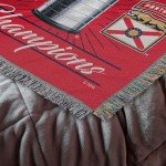 Northwest NHL Florida Panthers Stanley Cup Champions 2024 Woven Tapestry Throw Blanket, 46" x 60", Recorded