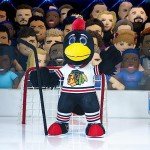 Bleacher Creatures Chicago Blackhawks Tommyhawk 10" NHL Plush Figure - A Mascot for Play or Display