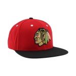 ZHATS Standard NHL Officially Licensed Adjustable Snapback Hat Flat Bill Z11 Icon Two Color, One Size