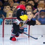 Bleacher Creatures Chicago Blackhawks Tommyhawk 10" NHL Plush Figure - A Mascot for Play or Display