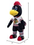 Bleacher Creatures Chicago Blackhawks Tommyhawk 10" NHL Plush Figure - A Mascot for Play or Display