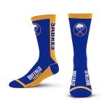 For Bare Feet NHL BUFFALO SABRES MVP Crew Sock Team Color Large