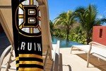 Northwest NHL Boston Bruins Beach Towel, 30" x 60", Stripes
