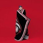 Sleep Squad Buffalo Sabres Goat Head Logo 60 x 80 Raschel Plush Blanket an NHL Super-Soft Throw