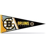 Rico Industries NHL Hockey Boston Bruins Primary 12" x 30" Felt Wall Décor Pennant - Great for Home/Bed Room/Man Cave Décor