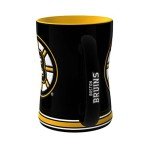 NHL Boston Bruins Sculpted Relief Mug, 14-Ounce