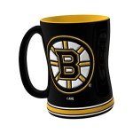NHL Boston Bruins Sculpted Relief Mug, 14-Ounce
