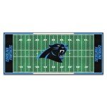 FANMATS 7346 NFL - Carolina Panthers Field Runner Rug - 30in. x 72in.