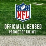 Franklin Sports NFL New England Patriots Football - Youth Football - Mini 8.5" Rubber Ball - Perfect for Kids - Team Logos and Colors