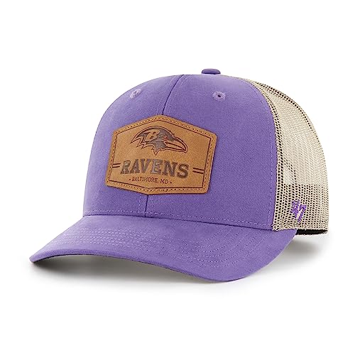 Baltimore Ravens Men's Purple Trucker Adjustable Hat