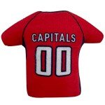 BEST PLUSH CAT TOY NHL WASHINGTON CAPITALS Complete Set of 3 piece Cat Toys filled with Fresh Catnip. Includes: 1 Jersey Cat Toy, 1 Hockey Puck Cat Toy with Feathers & 1 #1 Fan Cat Toy. With Team LOGO