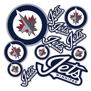 Desert Cactus Winnipeg Jets Team NHL National Hockey League Sticker Vinyl Decal Laptop Water Bottle Car Scrapbook (Type 1-1)
