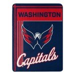 NORTHWEST NHL Officially Licensed Washington Capitals 46" x 60" Microfiber Throw Blanket