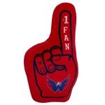 BEST PLUSH CAT TOY NHL WASHINGTON CAPITALS Complete Set of 3 piece Cat Toys filled with Fresh Catnip. Includes: 1 Jersey Cat Toy, 1 Hockey Puck Cat Toy with Feathers & 1 #1 Fan Cat Toy. With Team LOGO
