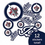 Desert Cactus Winnipeg Jets Team NHL National Hockey League Sticker Vinyl Decal Laptop Water Bottle Car Scrapbook (Type 1-1)