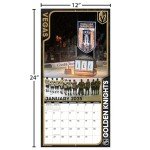 Vegas Golden Knights 2025 12x12 Team Wall Calendar