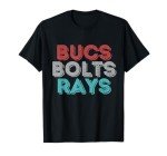 Retro Vintage Bucs Bolts Rays T-Shirt