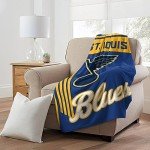 NORTHWEST NHL Officially Licensed St. Louis Blues 46" x 60" Microfiber Throw Blanket