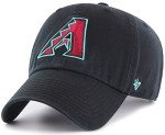 '47 MLB Alternate Clean Up Adjustable Hat, Adult (Arizona Diamondbacks Black)