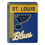 NORTHWEST NHL Officially Licensed St. Louis Blues 46" x 60" Microfiber Throw Blanket