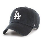 '47 New York Yankees Adjustable Cap Clean Up MLB, Los Angeles Dodgers Black, One Size