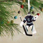 Hallmark NHL Seattle Kraken Goalie Christmas Ornament,Resin 0001OSL1990