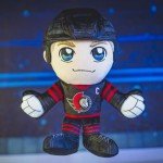 Bleacher Creatures Ottawa Senators Brady Tkachuk 8" NHL Kuricha Sitting Plush - Soft Chibi Inspired NHL Superstar