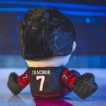 Bleacher Creatures Ottawa Senators Brady Tkachuk 8" NHL Kuricha Sitting Plush - Soft Chibi Inspired NHL Superstar