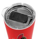 Rico Industries NHL Hockey Ottawa Senators 18oz Soft Touch, Easy Grip Tumbler