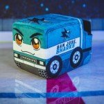 Bleacher Creatures San Jose Sharks Zamboni 7" NHL Kuricha Plushie - Soft Inspired Plush