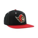 ZHATS Standard NHL Officially Licensed Adjustable Snapback Hat Flat Bill Z11 Icon Two Color, One Size