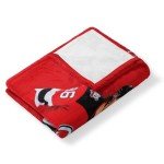 Northwest NHL New Jersey Devils Silk Touch Throw Blanket, 50" x 60", Jack Hughes
