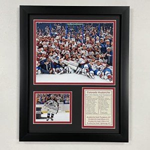 Legends Never Die, Inc. Colorado Avalanche | 2021-2022 Stanley Cup Champions | 12"x15" Framed Photo Collage (Celebration)