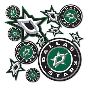 Desert Cactus Dallas Stars Sticker NHL Team National Hockey League Vinyl Decal Laptop Water Bottle Car Scrapbook Sheet (Type 1-1)