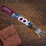 Rico Industries NHL Hockey Colorado Avalanche Standard Wrist Lanyard Key Chain, Cute Wristlet Strap Keychain Holder for Women Men Car Keys ID Badges Card Wallet Phone Camera