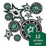 Desert Cactus Dallas Stars Sticker NHL Team National Hockey League Vinyl Decal Laptop Water Bottle Car Scrapbook Sheet (Type 1-1)