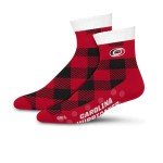 For Bare Feet NHL CAROLINA HURRICANES Cozy Buff Plush Cabin Sock Team Color OSFM