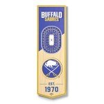 YouTheFan NHL Buffalo Sabres 3D Stadium 6x19 Banner - KeyBank Center