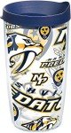 Tervis NHL Nashville Predators All Over Tumbler with Wrap and Navy Lid 16oz, Clear