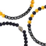 FOCO Nashville Predators NHL 3 Pack Beaded Friendship Bracelet