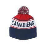 ZHATS Standard NHL Officially Licensed Beanie Pom Finish Line, Team Color, One Size