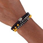 FOCO Nashville Predators NHL 3 Pack Beaded Friendship Bracelet