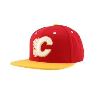 ZHATS Standard NHL Officially Licensed Adjustable Snapback Hat Flat Bill Z11 Icon Two Color, One Size