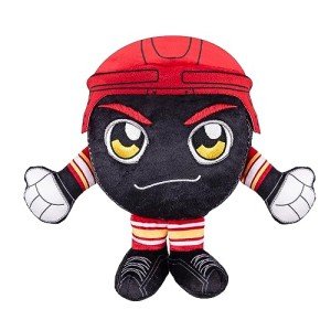 Bleacher Creatures Calgary Flames 8" NHL Kuricha Hockey Puck Sitting Plush - Soft Chibi Inspired Plush