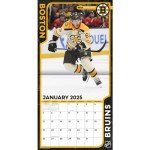TURNER SPORTS Boston Bruins 2025 12x12 Team Wall Calendar (25998011932)
